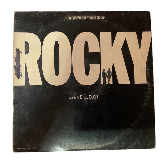 Rocky Original Motion Picture Score Vinyl Record By Bill Conti 1976 - Picture 1 of 7